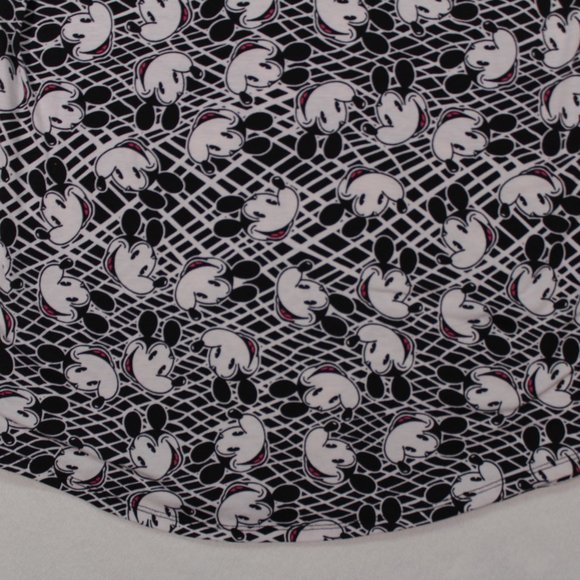LuLaRoe Shirt Women's Small Mickey Mouse Multicolor Three Quarter Sleeve - Picture 9 of 10